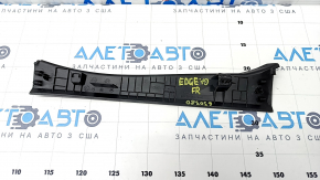 Front pillar trim middle right Ford Edge 15 - black, plastic turned white