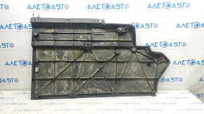 Front left underbody protection Toyota Rav4 19-2.5 dented, torn, worn