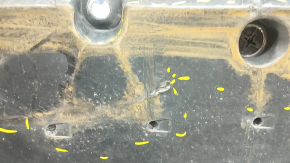 Front left underbody protection Toyota Rav4 19-2.5 dented, torn, worn