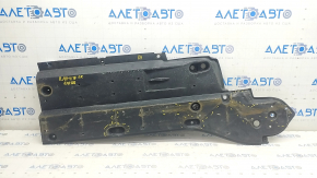 Front right underbody protection Toyota Rav4 19-2.5 dented, torn, worn