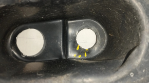 Front right underbody protection Toyota Rav4 19-2.5 dented, torn, worn