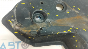 Front right underbody protection Toyota Rav4 19-2.5 dented, torn, worn