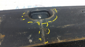 Front right underbody protection Toyota Rav4 19-2.5 dented, torn, worn