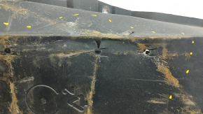 Rear left underbody protection Toyota Rav4 19-2.5 dented, torn, worn