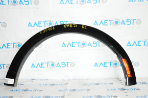 Rear left fender arch trim Ford Mustang Mach-E 21-23 black gloss with lamp, scratches