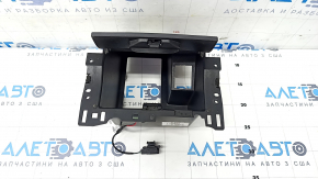 Ford Edge 19 center console pocket box - black, for wireless charging