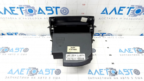 Ford Edge 19 center console pocket box - black, for wireless charging