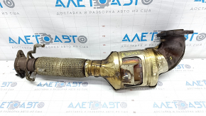 Intake pipe with catalytic converter Ford Edge 19- 2.0T broken stud