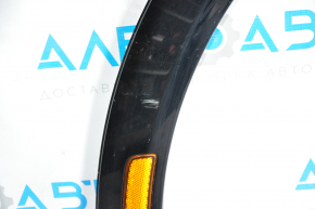 Front left fender arch trim Ford Mustang Mach-E 21-23 black gloss with reflector, scratches