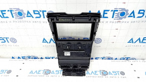 Radio and climate control panel Ford Edge 19-sync 3, auto, with heated seats, under CD-Changer