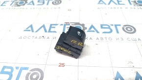 Rear right window lift control Fiat 500L 14- black, auto