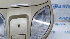 Front light Hyundai Santa FE Sport 13-18 beige without sunroof, type 1, scratches