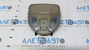 Front light Hyundai Santa FE Sport 13-18 beige without sunroof, type 1, scratches