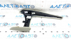 Volvo XC90 16-22 center console trim leather, gray