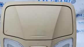 Front light Hyundai Sonata 11-15 without sunroof beige, scratches