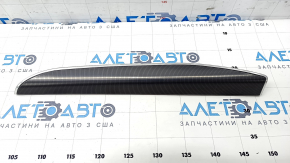 Ford Edge 19 Front Panel Molding - Gray Strip, Scratches, Chrome Defect