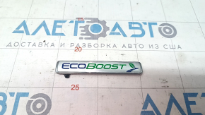 Emblem inscription ECOBOOST trunk lid Ford Fusion mk5 19-20