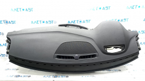 Torpedo front panel with AIRBAG Volvo XC90 16-22 for projection gray + black