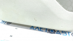 Door trim card rear right Volvo XC90 16-22 leather gray, wood insert, puncture, scratches, for dry cleaning