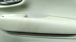 Door trim card rear right Volvo XC90 16-22 leather gray, wood insert, puncture, scratches, for dry cleaning