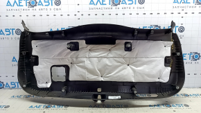 Lower tailgate trim Chevrolet Bolt EUV 22-23 black, scratches, missing plug, dented