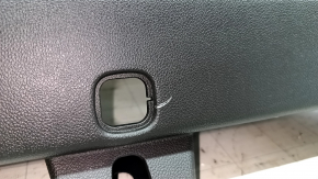 Lower tailgate trim Chevrolet Bolt EUV 22-23 black, scratches, missing plug, dented