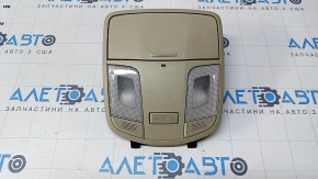 Front light Hyundai Sonata 15-17 beige without sunroof, scratches