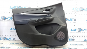 Door trim card front left Chevrolet Bolt EUV 22-23 without backlight, dark blue leather, scratch