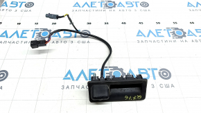 Audi Q7 16-19 trunk release button with camera, broken housing