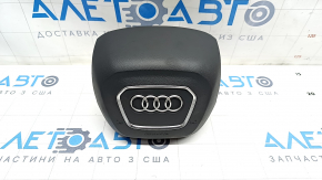 Airbag in steering wheel driver Audi Q7 16 - black, worn chrome