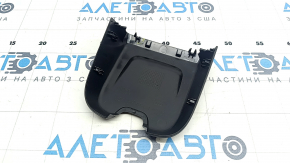 Interior mirror trim Audi Q7 16-19 black, for camera, broken mount