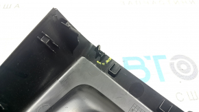 Interior mirror trim Audi Q7 16-19 black, for camera, broken mount
