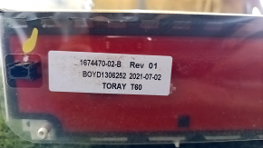 Battery module VVB second Tesla Model S 21- 20 kW 1584 elements 22S72P 18650 80V