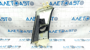 Right rear pillar trim Audi Q7 16 - black, worn