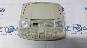 Front light Lincoln MKZ 13-16 under sunroof, beige, scratches, crack in mount