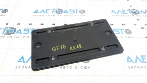 License plate area for tailgate Audi Q7 16-