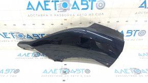 Front bumper lip left Audi Q7 16-19 blue