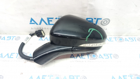 Side mirror left Ford Fusion mk5 13-20 13 pins, black auto-dimming, turn signal, heated,