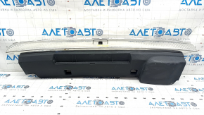 Audi Q7 16-19 trunk opening trim black with chrome, scratches