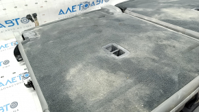 Rear row of seats 3 row Audi Q7 16 - grey leather, needs cleaning, scratches