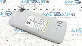 Right visor Chevrolet Bolt EUV 22-23 gray, without hook