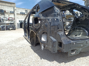 Quarter wing rear left Ford Edge 19- on the body. black, pokes, non-factory hole
