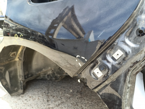 Quarter wing rear left Ford Edge 19- on the body. black, pokes, non-factory hole