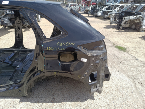 Quarter wing rear left Ford Edge 19- on the body. black, pokes, non-factory hole