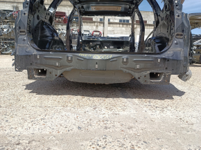 Rear panel Ford Edge 15- 2 parts, on the body, black