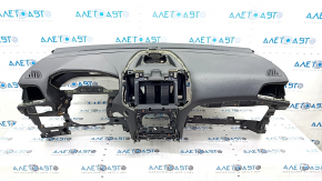 Torpedo front panel with AIRBAG Ford Edge 19 - black, for dry cleaning