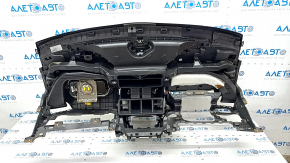 Torpedo front panel with AIRBAG Ford Edge 19 - black, for dry cleaning