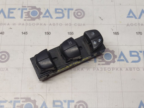 Front left window and door control Nissan Leaf 13-17 black, 1 auto, scratches