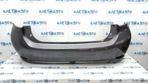 Bare rear bumper Lexus CT200h 11-13 prerest, graphite, made, dented, scratches, pressed