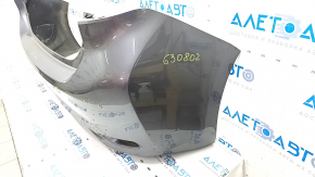 Bare rear bumper Lexus CT200h 11-13 prerest, graphite, made, dented, scratches, pressed